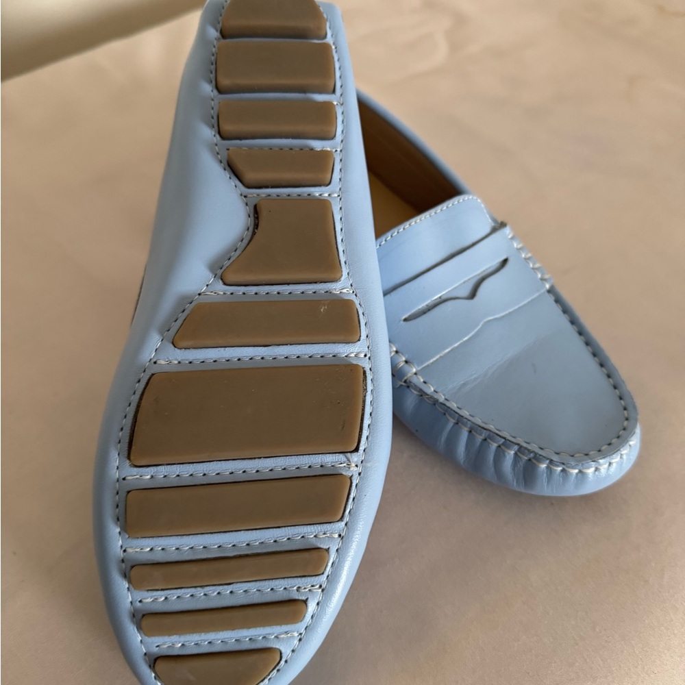 Talbots Light Blue Women's Loafers - Picture 3 of 4